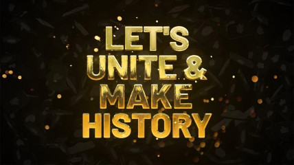 Lets unite & make history ✊