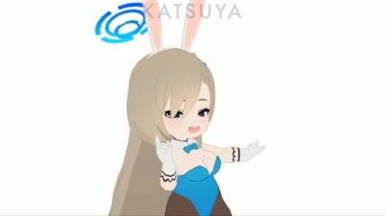 Asuna Doodle Dance 3D Blue Archive Fanimation by Katsuyuh