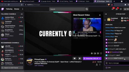 Streamer baited by Ronnie Mcnutt (not my clip)