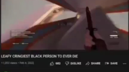 THE CRINGIEST BLACK PERSON TO EVER DIE